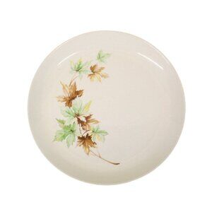 Vintage Maple Leaf Dessert Plate by Salem China Co circa 1960s